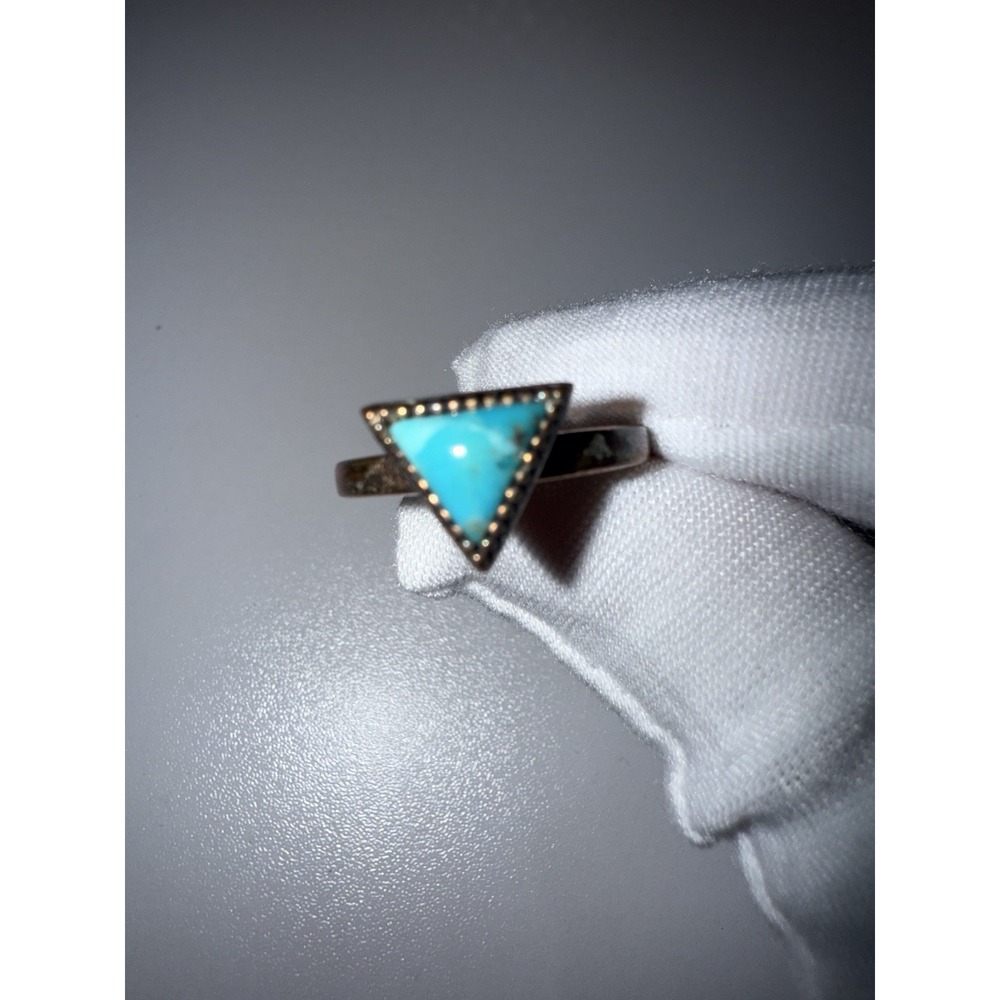 BARSE TURQUOISE‎ COPPER RING SIZE 8